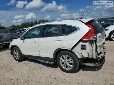 2012 Honda Cr-V Exl VIN 5J6RM4H70CL065755 фото 2