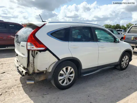 2012 Honda Cr-V Exl VIN 5J6RM4H70CL065755 фото 3