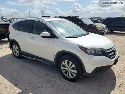 2012 Honda Cr-V Exl VIN 5J6RM4H70CL065755 фото 4