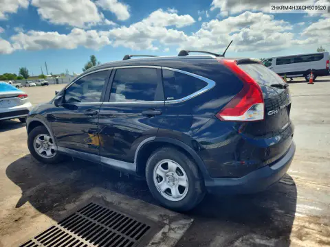 2012 Honda Cr-V Lx VIN 2HKRM4H3XCH600520 фото 2