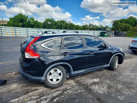2012 Honda Cr-V Lx VIN 2HKRM4H3XCH600520 фото 3
