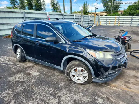 2012 Honda Cr-V Lx VIN 2HKRM4H3XCH600520 фото 4