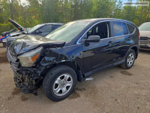 2HKRM3H35DH002539 — 2013 Honda CR-V, Передняя часть, фото до ремонта