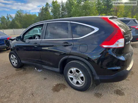2HKRM3H35DH002539 — 2013 Honda CR-V, фото 2 с аукциона Copart 15.10.2026, Передняя часть