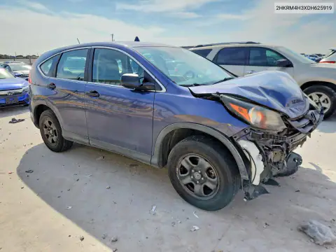 2HKRM4H3XDH625919 — 2013 Honda CR-V, фото 4 с аукциона Copart, Передняя часть