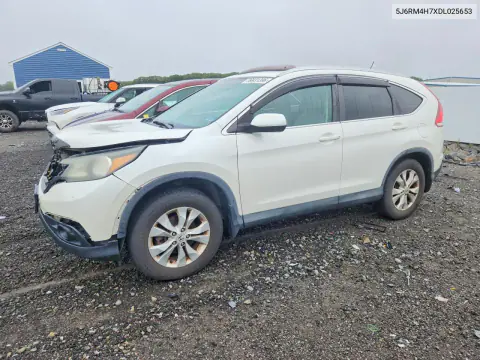 2013 Honda Cr-V Exl VIN 5J6RM4H7XDL025653 фото 1