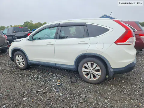 2013 Honda Cr-V Exl VIN 5J6RM4H7XDL025653 фото 2