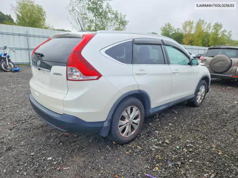 2013 Honda Cr-V Exl VIN 5J6RM4H7XDL025653 фото 3