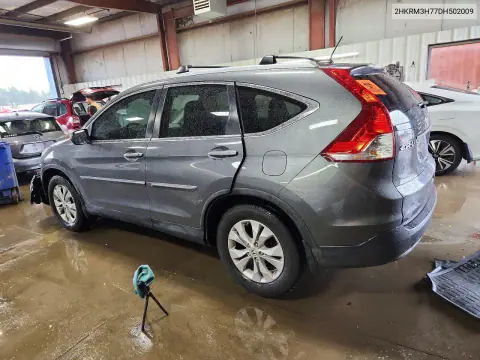 2013 Honda Cr-V Exl VIN 2HKRM3H77DH502009 фото 2