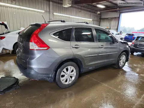 2013 Honda Cr-V Exl VIN 2HKRM3H77DH502009 фото 3