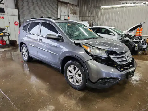 2013 Honda Cr-V Exl VIN 2HKRM3H77DH502009 фото 4