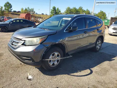 2HKRM4H37DH638661 — 2013 Honda CR-V, Передняя часть, фото до ремонта