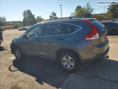 2013 Honda Cr-V Lx VIN 2HKRM4H37DH638661 фото 2