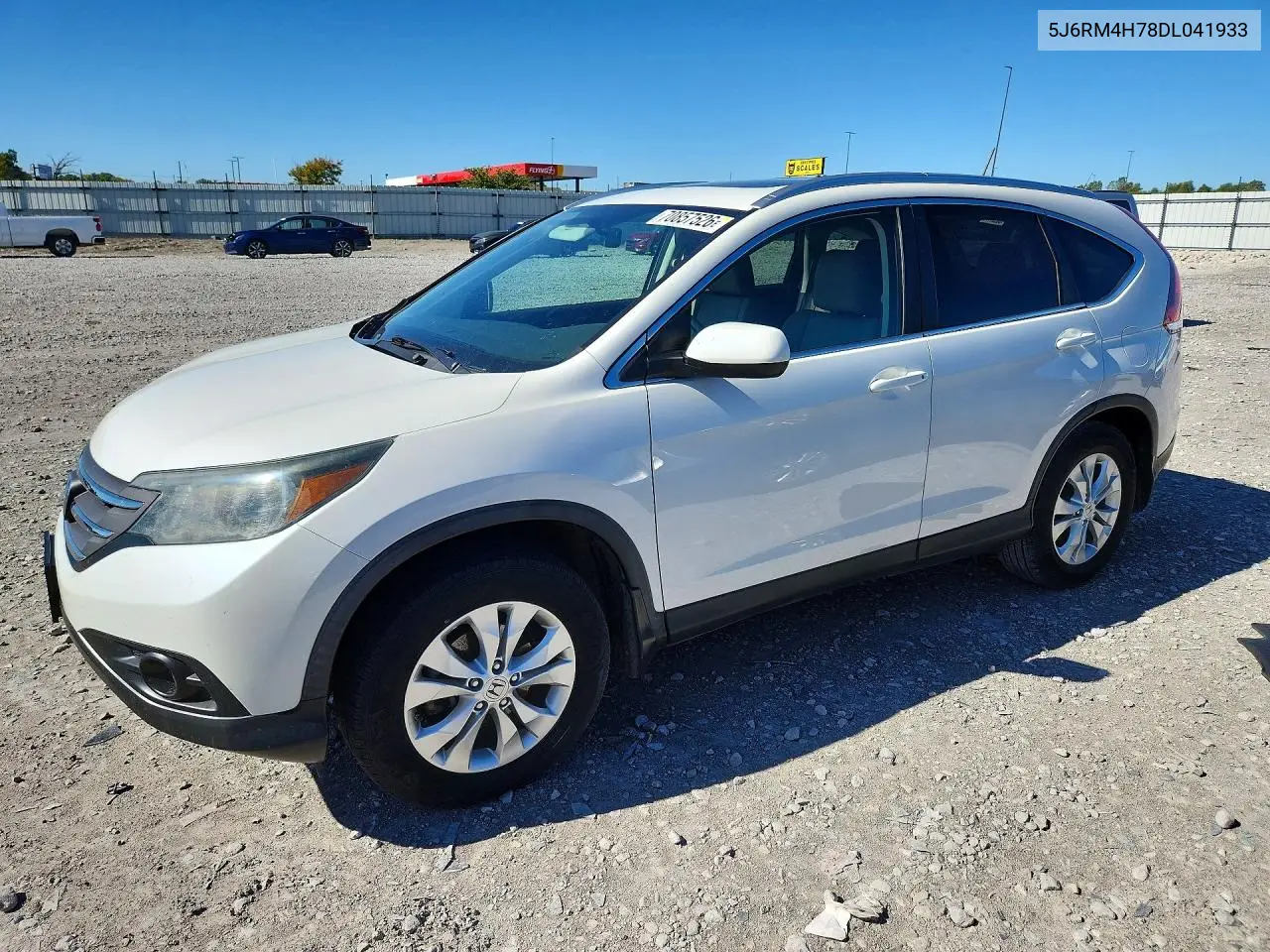 2013 Honda Cr-V Exl VIN 5J6RM4H78DL041933 фото 1