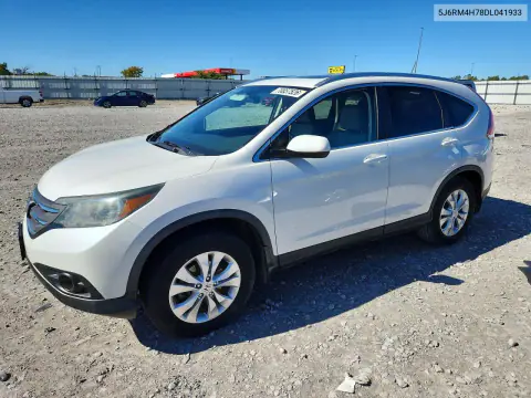 5J6RM4H78DL041933 — 2013 Honda CR-V, Передняя часть, фото до ремонта