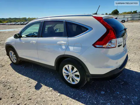 2013 Honda Cr-V Exl VIN 5J6RM4H78DL041933 фото 2
