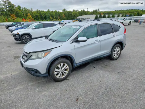 2HKRM4H71DH685798 — 2013 Honda CR-V, Передняя часть, фото до ремонта