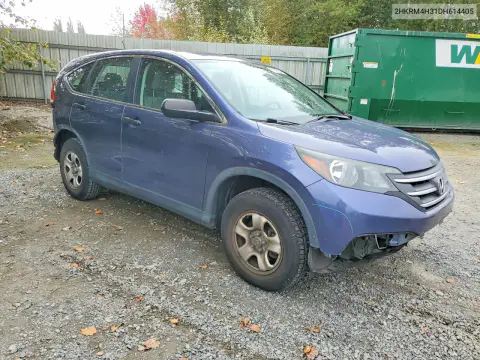 2013 Honda Cr-V Lx VIN 2HKRM4H31DH614405 фото 4