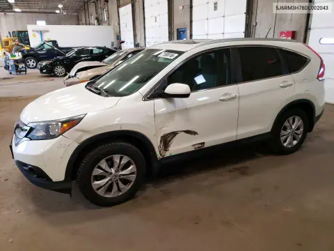 5J6RM3H78DL002043 — 2013 Honda CR-V, Сторона, фото до ремонта