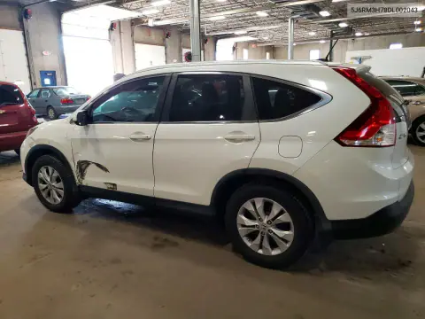 2013 Honda Cr-V Exl VIN 5J6RM3H78DL002043 фото 2