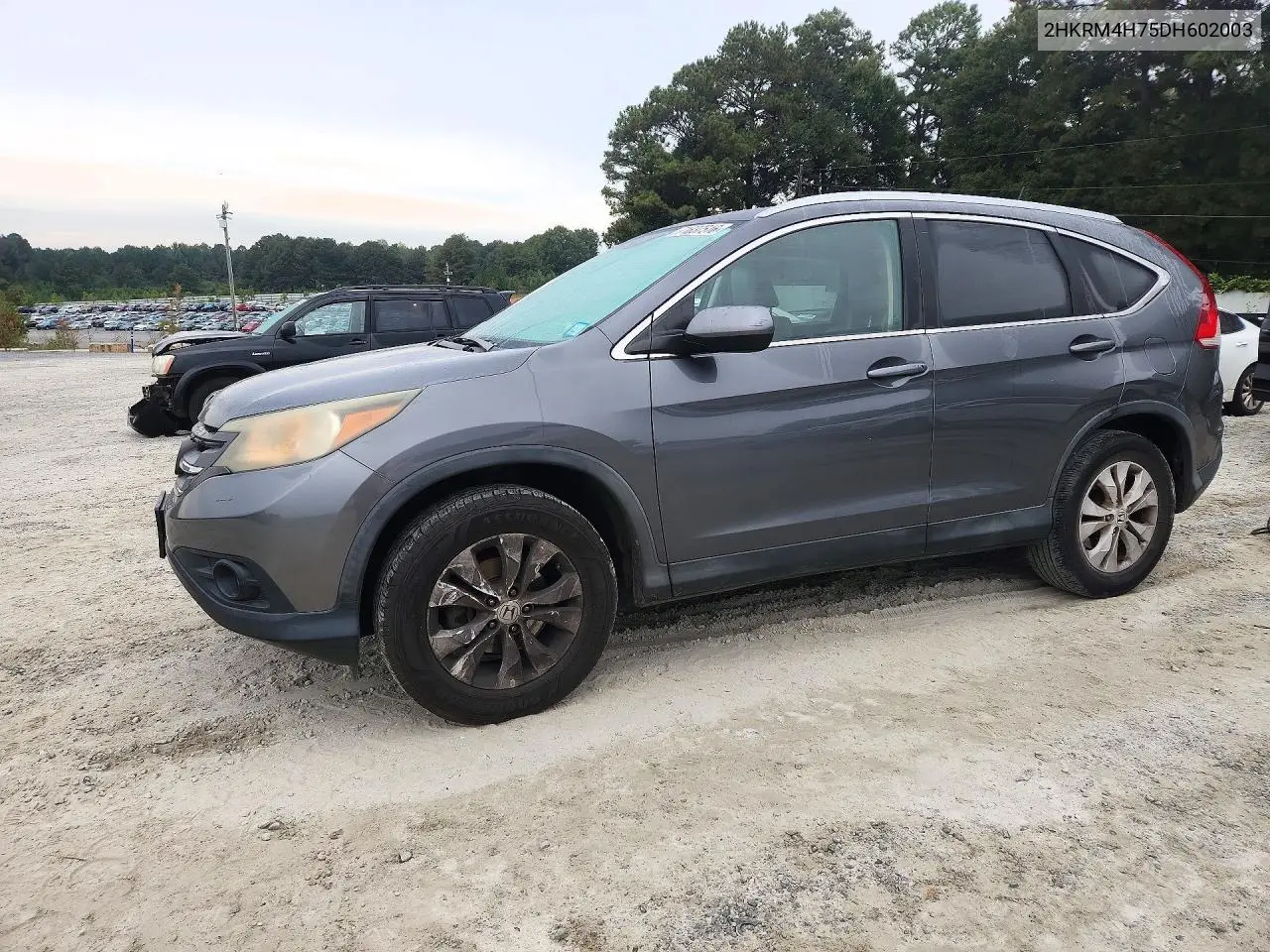 2013 Honda Cr-V Exl VIN 2HKRM4H75DH602003 фото 1