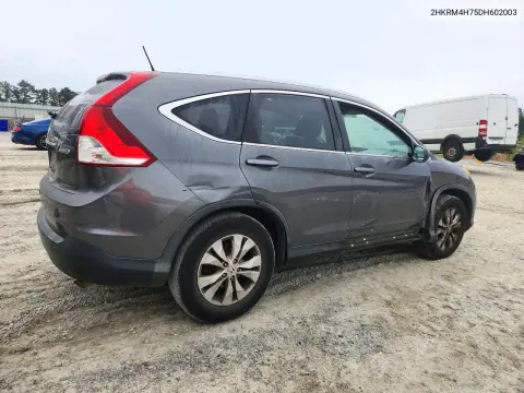2013 Honda Cr-V Exl VIN 2HKRM4H75DH602003 фото 3