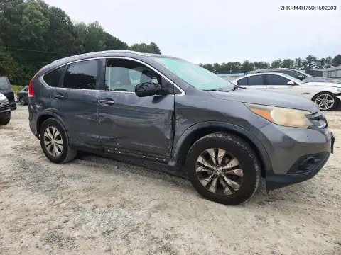2013 Honda Cr-V Exl VIN 2HKRM4H75DH602003 фото 4