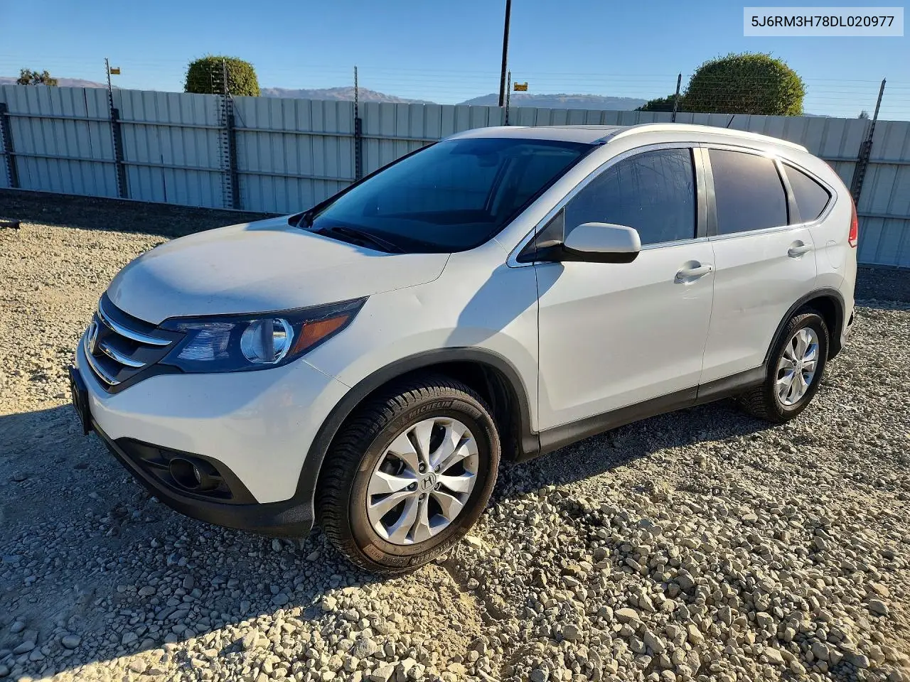 2013 Honda Cr-V Exl VIN 5J6RM3H78DL020977 фото 1