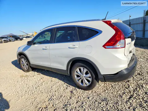 2013 Honda Cr-V Exl VIN 5J6RM3H78DL020977 фото 2