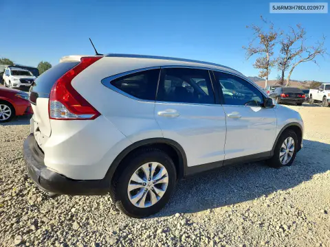 2013 Honda Cr-V Exl VIN 5J6RM3H78DL020977 фото 3