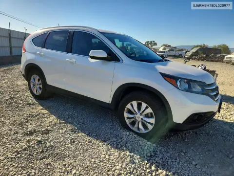 2013 Honda Cr-V Exl VIN 5J6RM3H78DL020977 фото 4