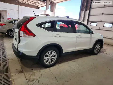2013 Honda Cr-V Exl VIN 5J6RM4H77DL051787 фото 3