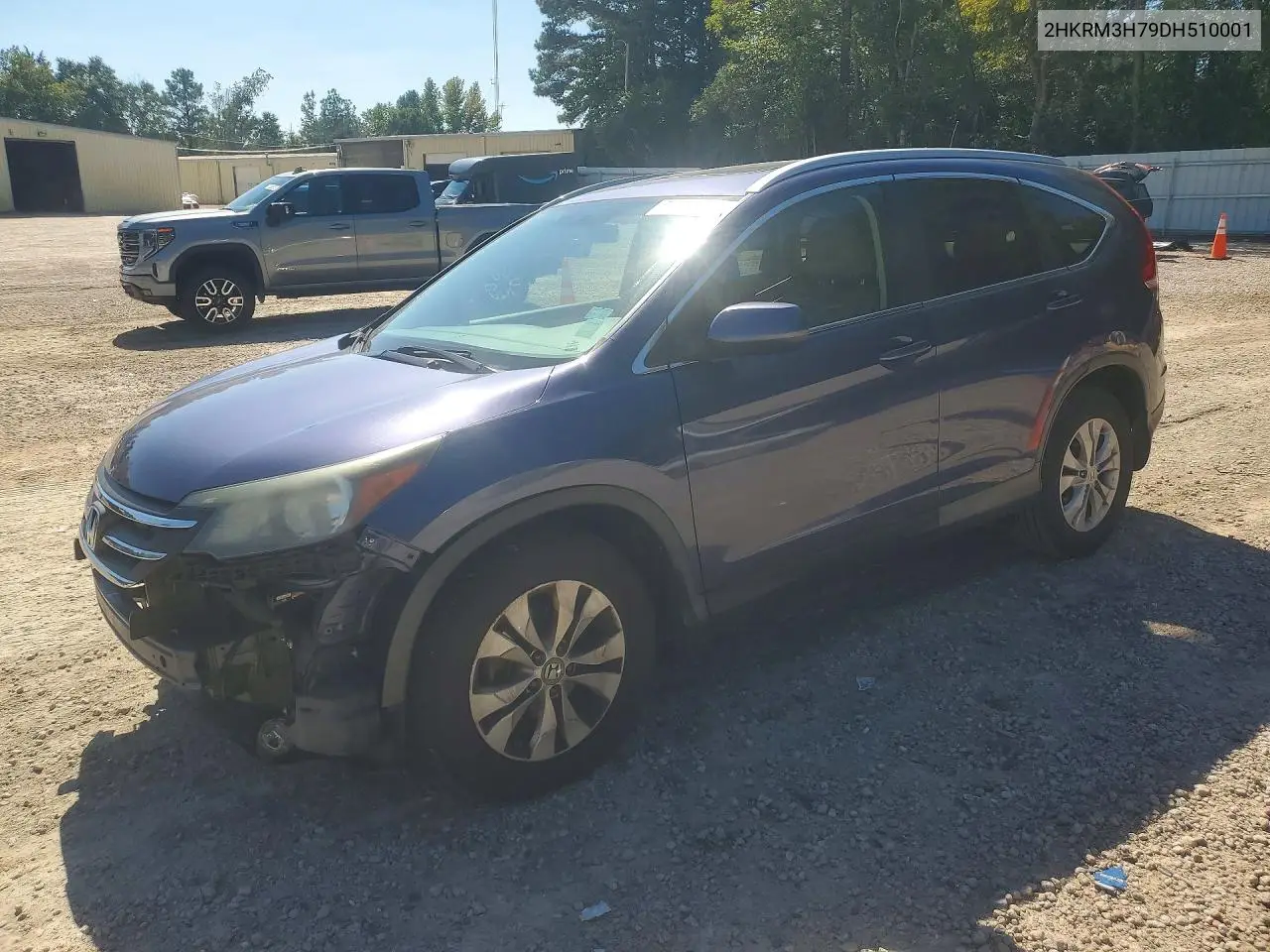 2HKRM3H79DH510001 Honda CR-V 2013 — повреждение Передняя часть, фото до ремонта