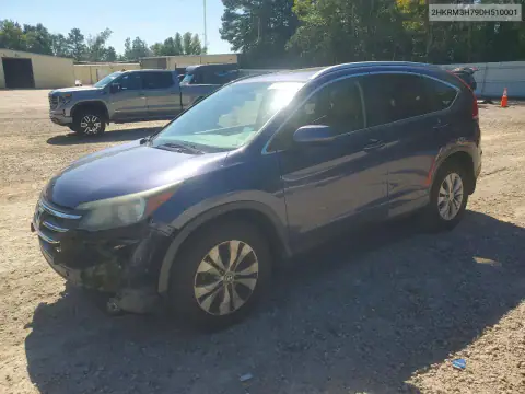 2HKRM3H79DH510001 Honda CR-V 2013 — повреждение Передняя часть, фото до ремонта