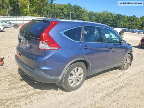 2HKRM3H79DH510001 — 2013 Honda CR-V, фото 3 с аукциона Copart, Передняя часть