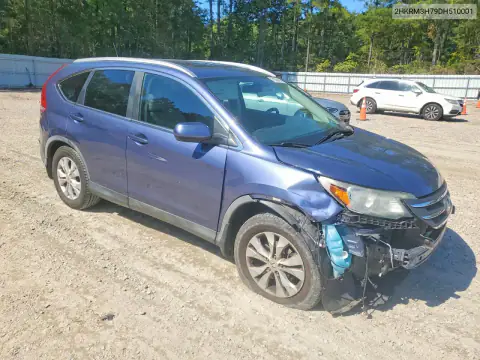 2HKRM3H79DH510001 — 2013 Honda CR-V, фото 4 с аукциона Copart, Передняя часть