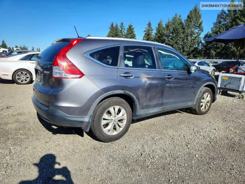 2013 Honda Cr-V Exl VIN 2HKRM4H71DH634009 фото 3