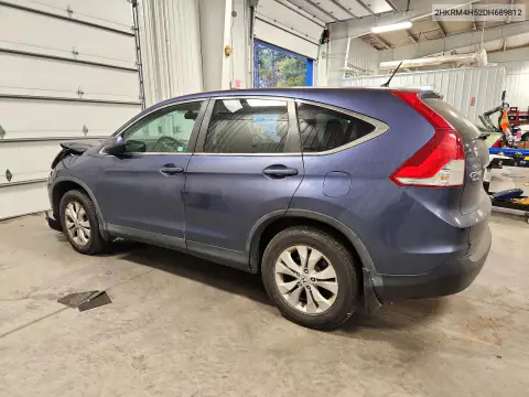 2013 Honda Cr-V Ex VIN 2HKRM4H52DH689812 фото 2