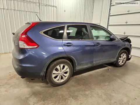 2013 Honda Cr-V Ex VIN 2HKRM4H52DH689812 фото 3