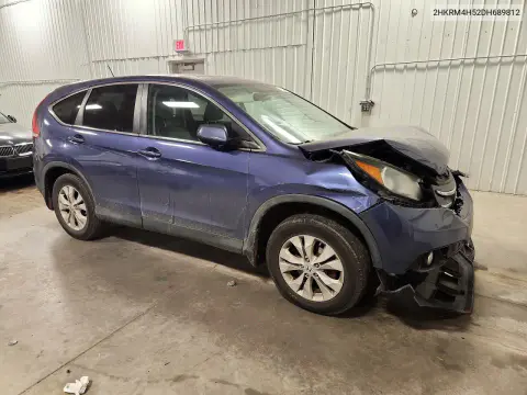 2013 Honda Cr-V Ex VIN 2HKRM4H52DH689812 фото 4