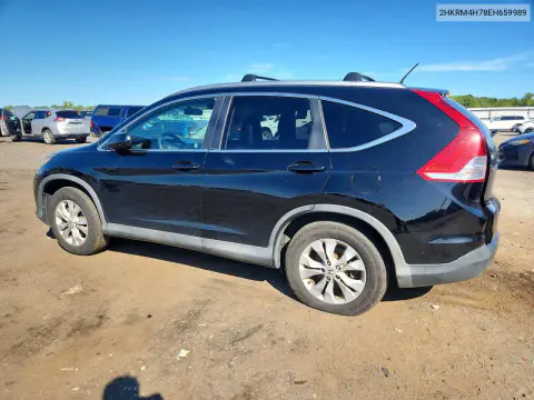 2014 Honda Cr-V Exl VIN 2HKRM4H78EH659989 фото 2