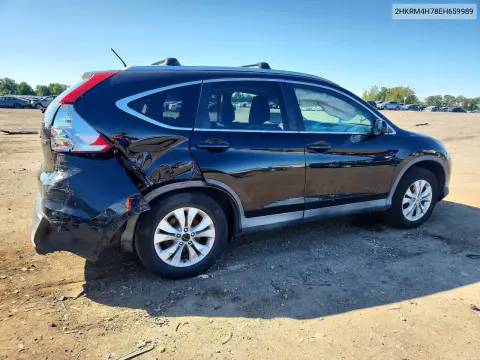 2014 Honda Cr-V Exl VIN 2HKRM4H78EH659989 фото 3