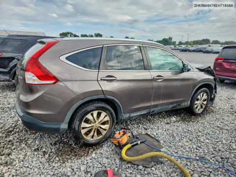 2014 Honda Cr-V Exl VIN 2HKRM4H78EH718684 фото 3