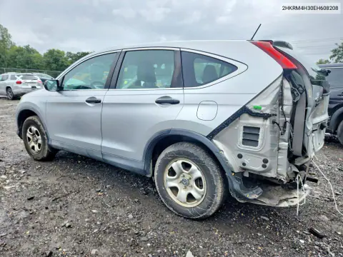 2014 Honda Cr-V Lx VIN 2HKRM4H30EH608208 фото 2