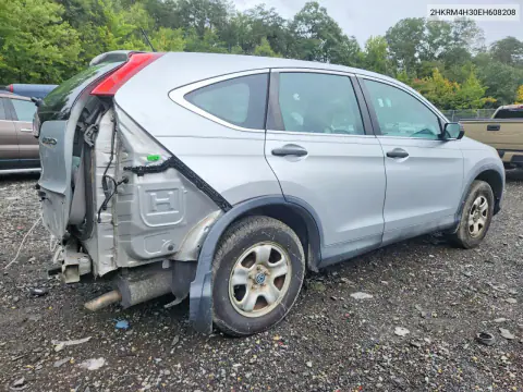 2014 Honda Cr-V Lx VIN 2HKRM4H30EH608208 фото 3