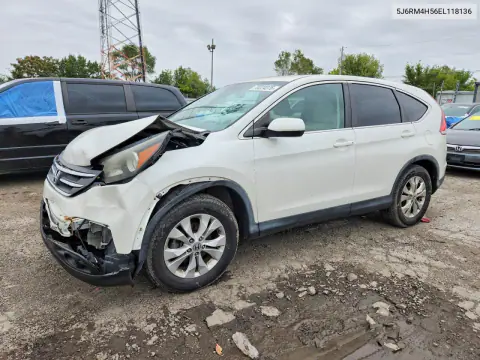 2014 Honda Cr-V Ex VIN 5J6RM4H56EL118136 фото 1