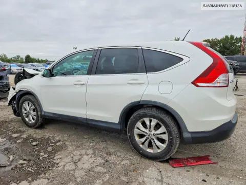 2014 Honda Cr-V Ex VIN 5J6RM4H56EL118136 фото 2