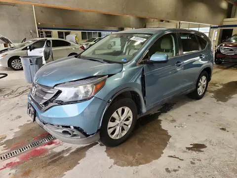 5J6RM4H55EL091284 — 2014 Honda CR-V, Передняя часть (Front End), фото до ремонта