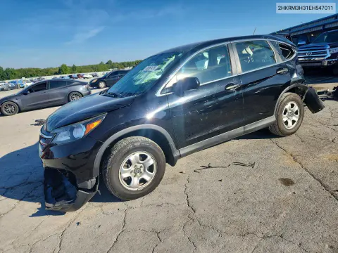 2HKRM3H31EH547011 — 2014 Honda CR-V, Задняя часть, фото до ремонта