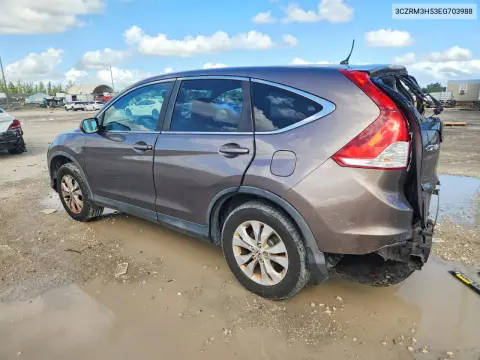 2014 Honda Cr-V Ex VIN 3CZRM3H53EG703988 фото 2
